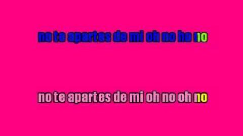 No Te Apartes De Mí – Vicentico