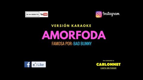 Amorfoda – Bad Bunny