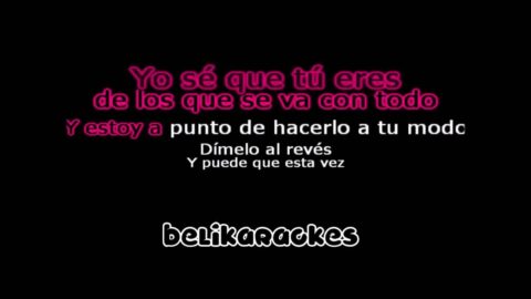 Dímelo al Revés – Gloria Trevi