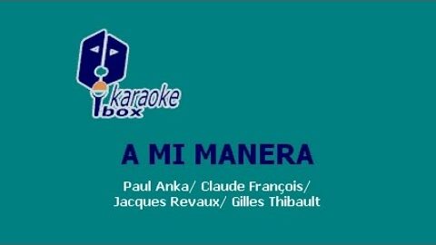 A mi manera – Vicente Fernández