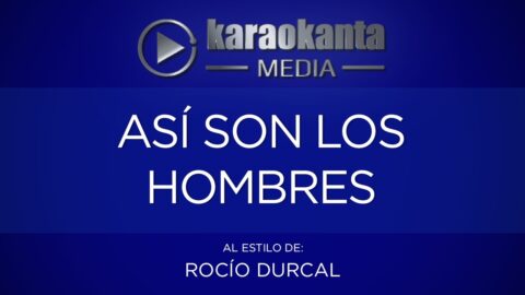 Así son los hombres – Rocío Dúrcal