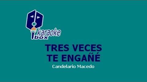 Tres veces te engañé – Paquita la del barrio